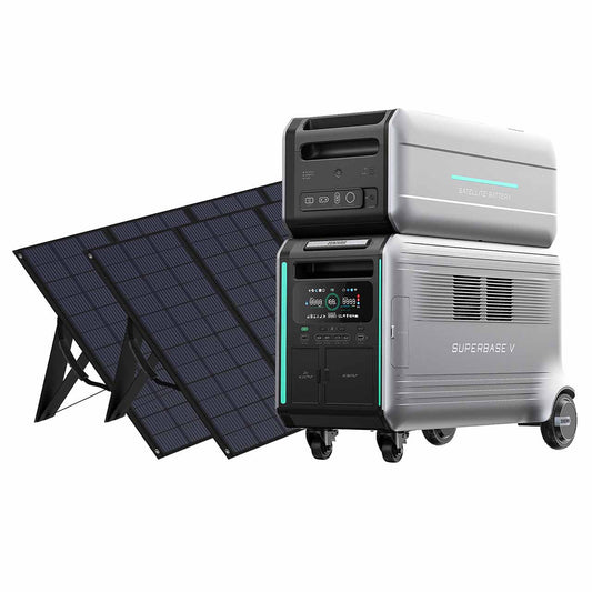 Generador Solar Zendure SuperBase V4600 con Batería de Expansión: 9216Wh / 3800W de Potencia / 800W Capacidad Solar